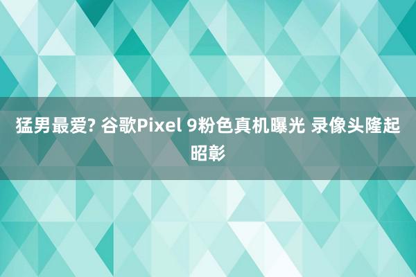 猛男最爱? 谷歌Pixel 9粉色真机曝光 录像头隆起昭彰